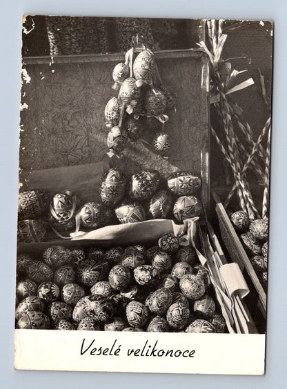 Pohlednice moravské kraslice 1959 (M29096)