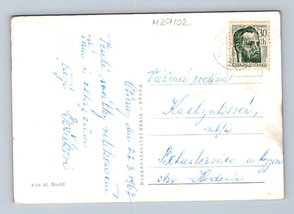 Pohlednice velikonoční kachňátka 1964 (M29102)
