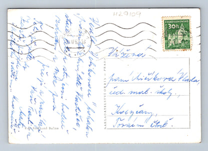 Pohlednice Velikonoce sněženky květiny 1962 (M29109)