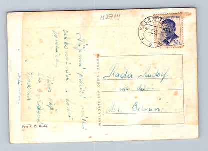 Pohlednice Velikonoce děti harmonika 1941 (M29111)