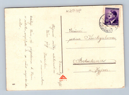 Pohlednice Německo Děti na statku sběr vajec 1941 (M29118)