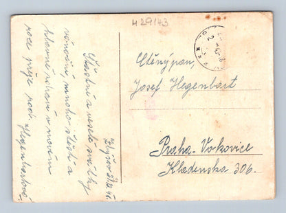 Pohlednice Vánoce zimní krajina (M29143)