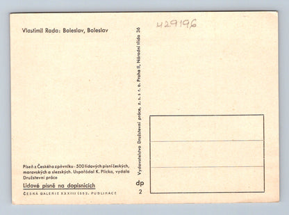 Pohlednice Boleslav, Boleslav Vlastimil Rada humor (M29196)