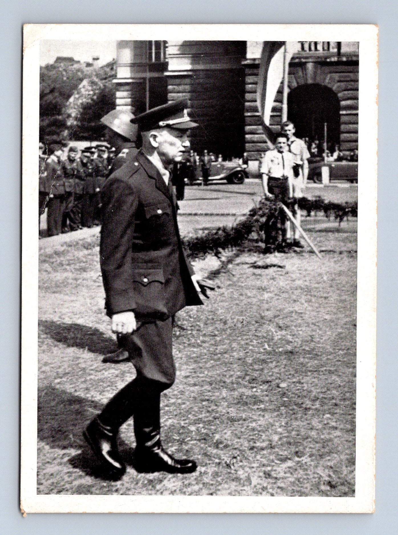 Pohlednice Praha Pan president kladení věnce (M29199)