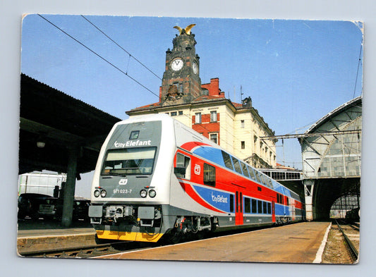 Pohlednice Praha Hlavní nádraží vlak City Elefant (M29233)