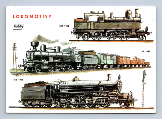 Pohlednice Lokomotivy HOBBY historické ČSD (M29234)