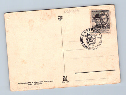 Pohlednice Klement Gottwald prezident 1948 (M29244)