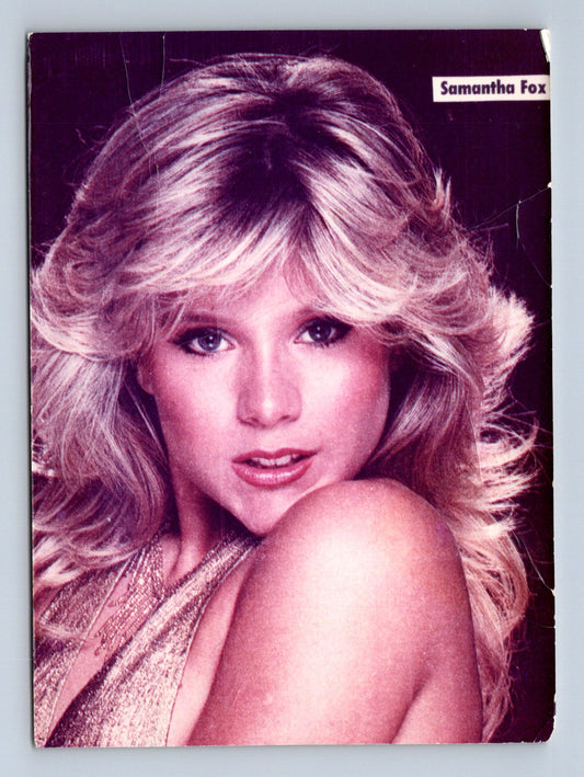 Stará fotografie Brno/Praha Samantha Fox portrét (M29269)