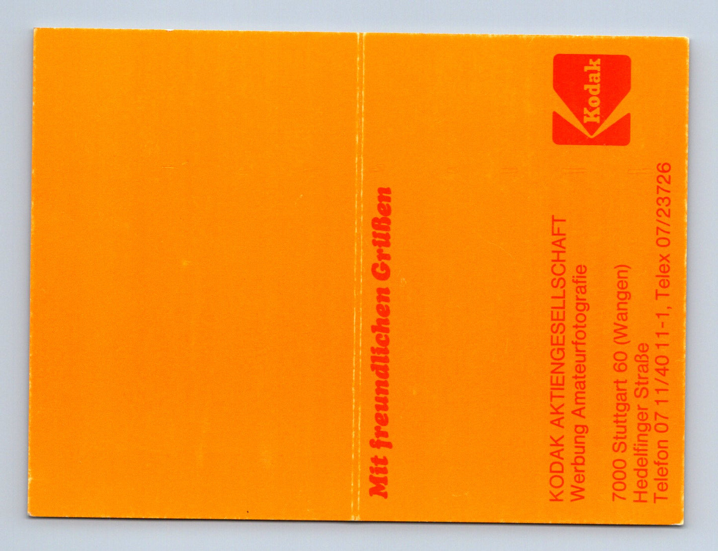 Pohlednice Německo Kodak reklamní propagace (M29294)