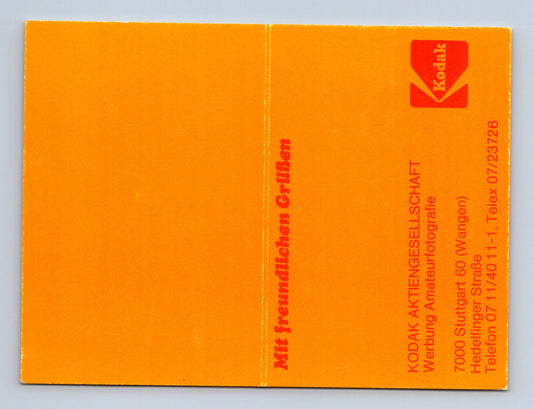 Pohlednice Německo Kodak reklamní propagace (M29294)