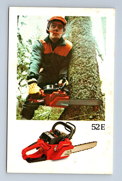 Pohlednice Jonsereds motorová pila 52E 1980 (M29296)
