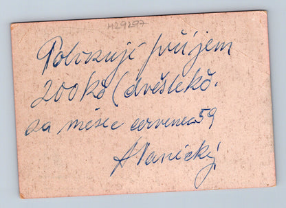 Pohlednice Praha Vinohrady A-Vaničky reklama 1959 (M29297)