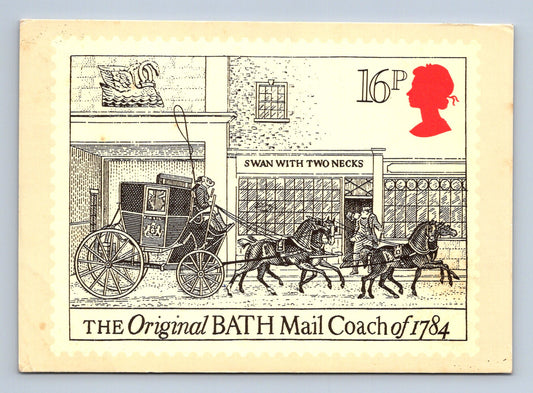 Pohlednice Velká Británie Bath mail coach 1984 (M29298)
