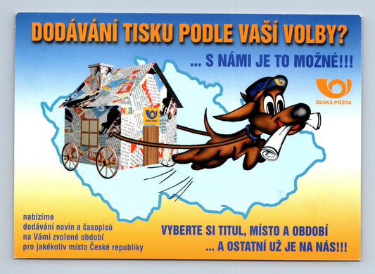 Pohlednice Česká pošta dodávání tisku (M29303)