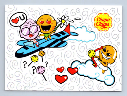 Pohlednice Chupa Chups reklamní motiv (M29306)