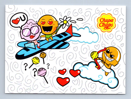 Pohlednice Chupa Chups reklamní motiv (M29306)