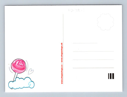 Pohlednice Chupa Chups reklamní motiv (M29306)