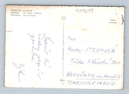 Pohlednice Belgie Brusel Burza La Bourse (M29319)