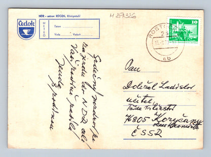 Pohlednice NDR Rügen Königsstuhl příroda 1970 (M29326)