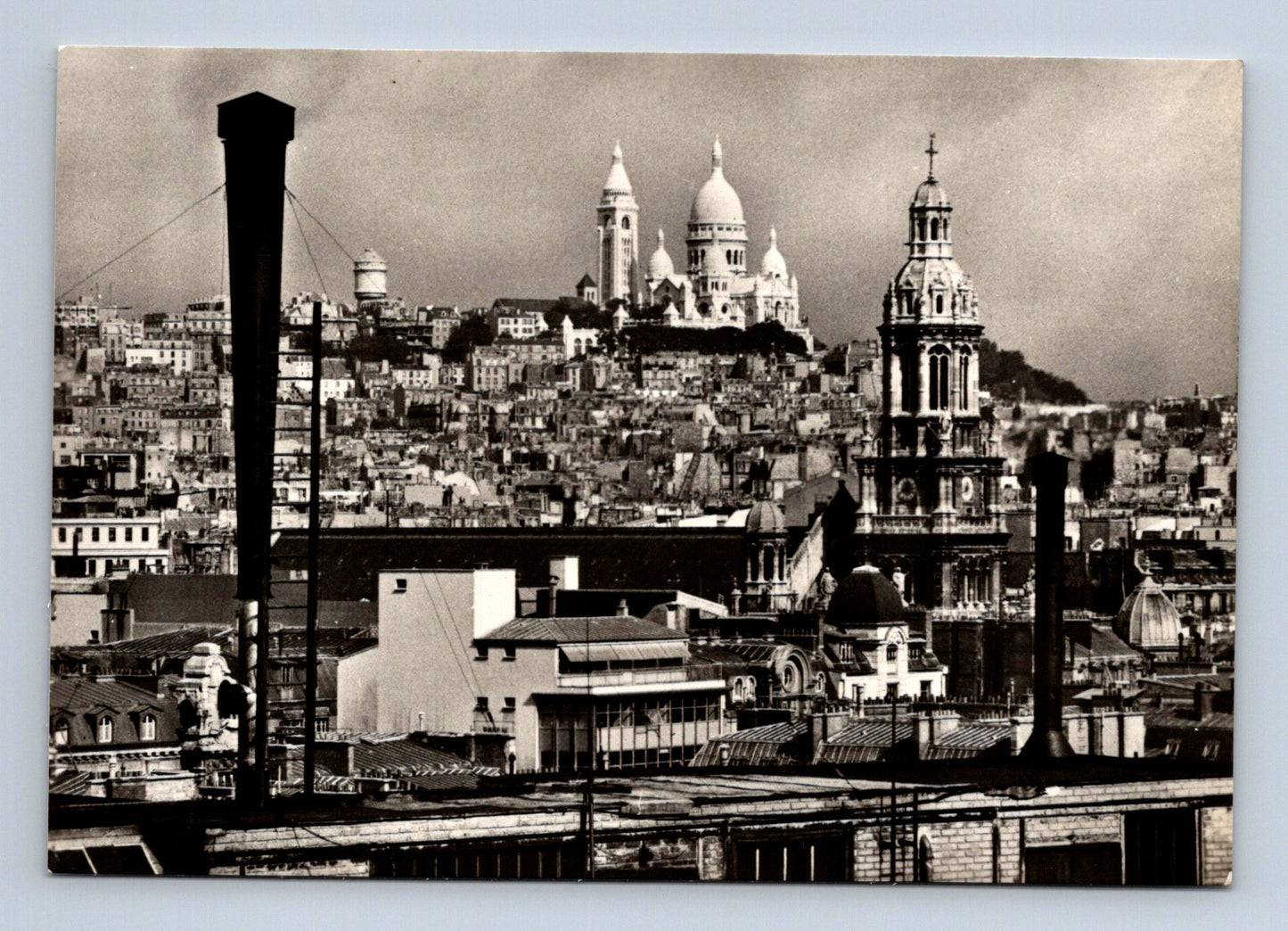 Pohlednice Francie Paříž Butte Montmartre Sacré-Cœur 1965 (M29349)