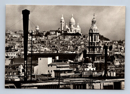 Pohlednice Francie Paříž Butte Montmartre Sacré-Cœur 1965 (M29349)
