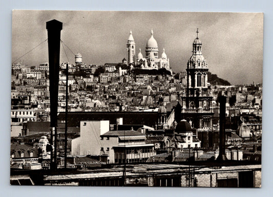 Pohlednice Francie Paříž Butte Montmartre Sacré-Cœur 1965 (M29349)