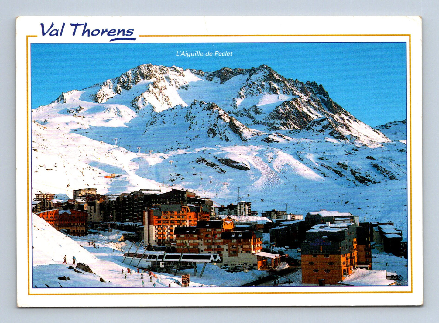 Pohlednice Francie Val Thorens LAiguille de Peclet 1997 (M29354)