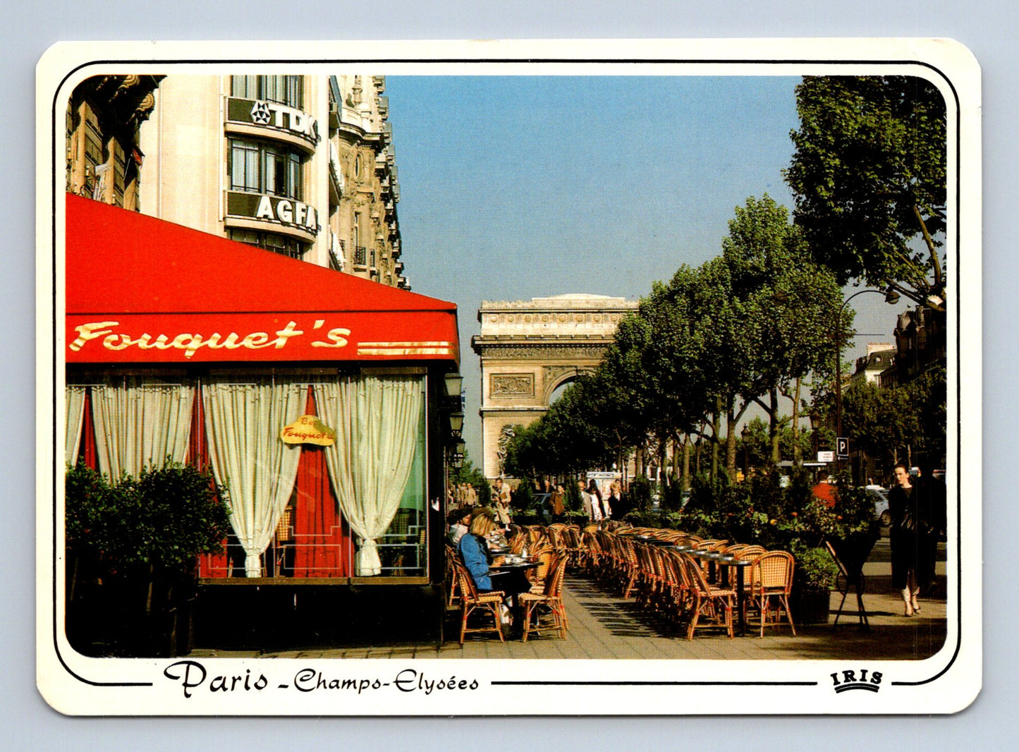Pohlednice Francie Paříž Champs-Élysées Vítězný oblouk (M29358)