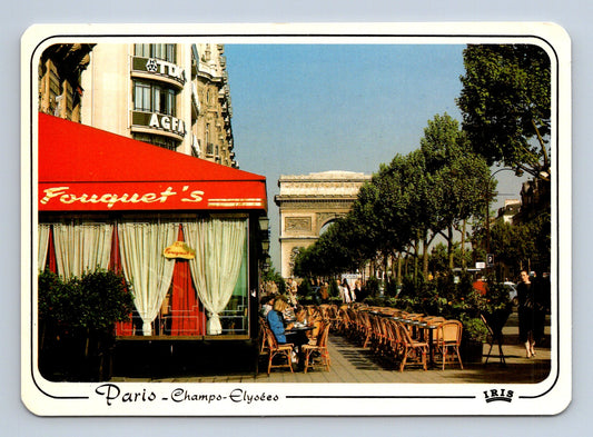 Pohlednice Francie Paříž Champs-Élysées Vítězný oblouk (M29358)