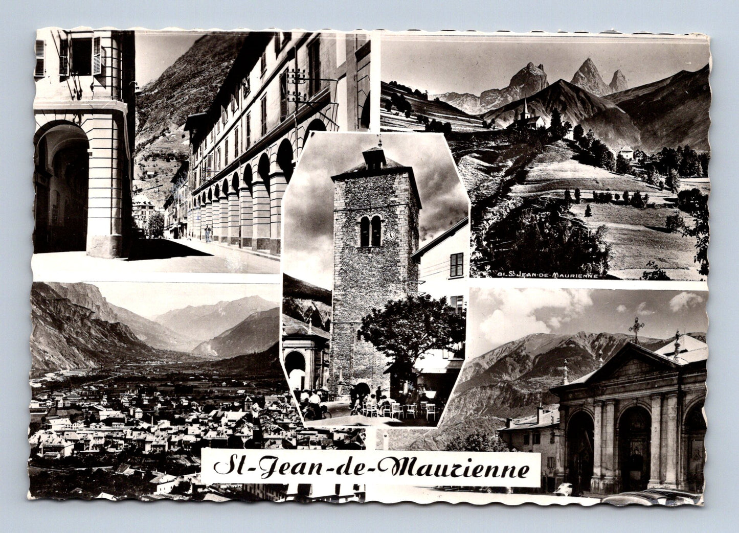 Francie St-Jean-de-Maurienne kombinovaný pohled 1956 (M29366)