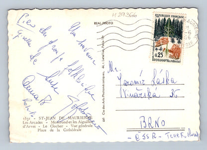Francie St-Jean-de-Maurienne kombinovaný pohled 1956 (M29366)
