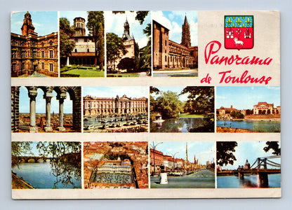 Pohlednice Francie Toulouse panorama 1971 (M29367)