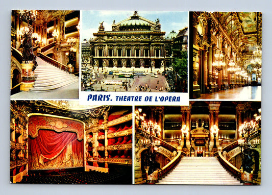 Pohlednice Francie Paříž Opera Garnier 1975 (M29369)