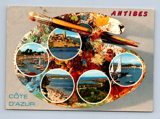 Pohlednice Francie Antibes a Côte dAzur 1964 (M29377)