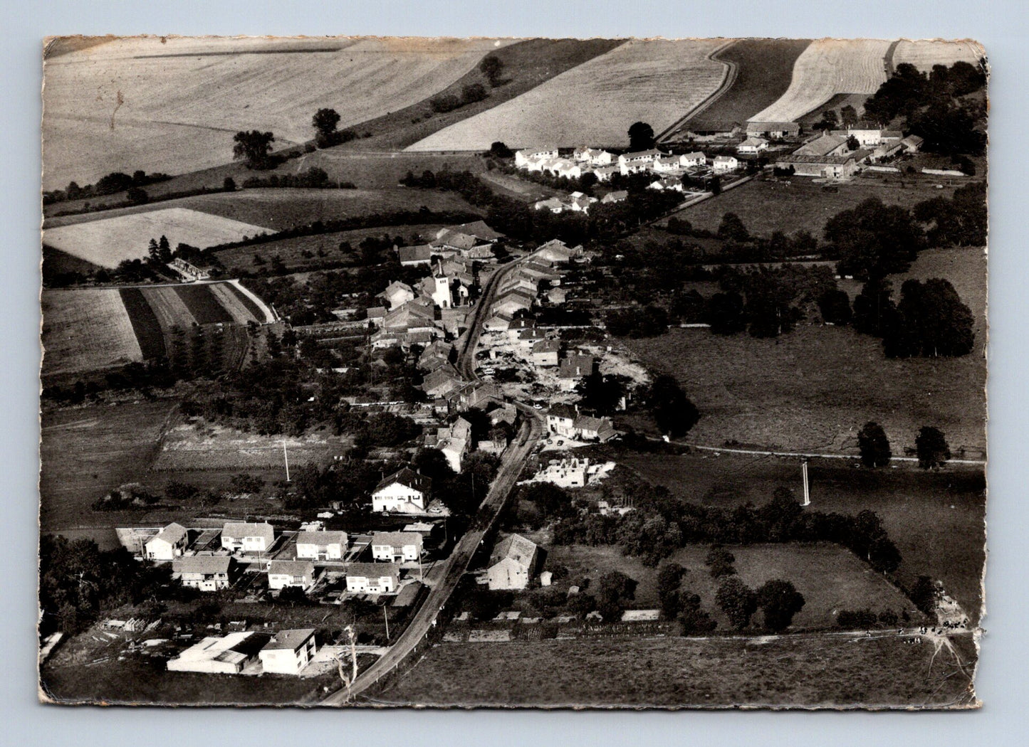 Pohlednice Francie Ars-Laquenexy letecký pohled 1970 (M29382)