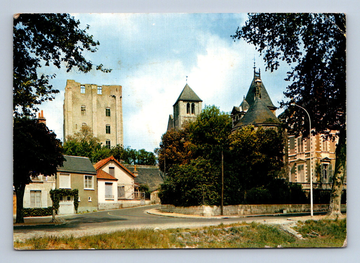 Pohlednice Francie Beaugency La tour du diable labbaye 1973 (M29387)