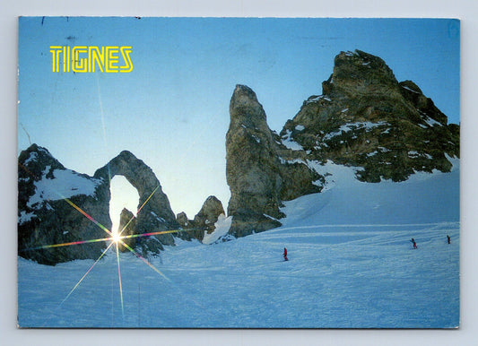 Pohlednice Francie Tignes lyzovani Alpy 2000 (M29396)