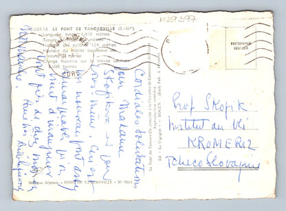 Pohlednice Francie Pont de Tancarville most (M29397)