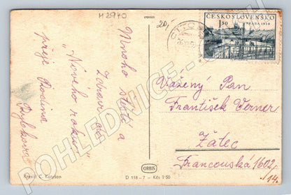 Postcard C Kotyšan children's figures 1950 (M2940)