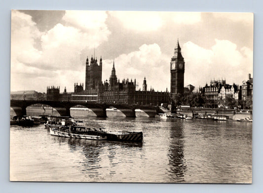 Pohlednice Velká Británie Londýn parlament Big Ben 1965 (M29409)