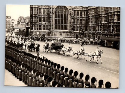 Pohlednice Velká Británie Londýn královský průvod 1965 (M29412)