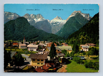 Pohlednice Rakousko Lofer hory Ochsenhorn Breithorn 1940 (M29430)