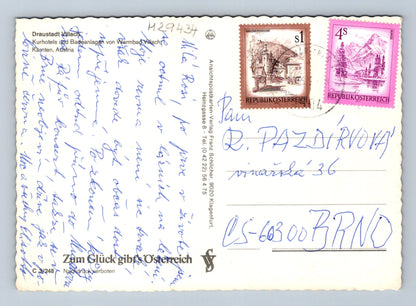 Pohlednice Rakousko Villach okolí 1960 (M29434)