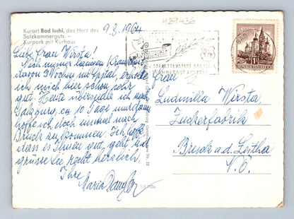 Pohlednice Rakousko Bad Ischl Kurhaus 1964 (M29436)