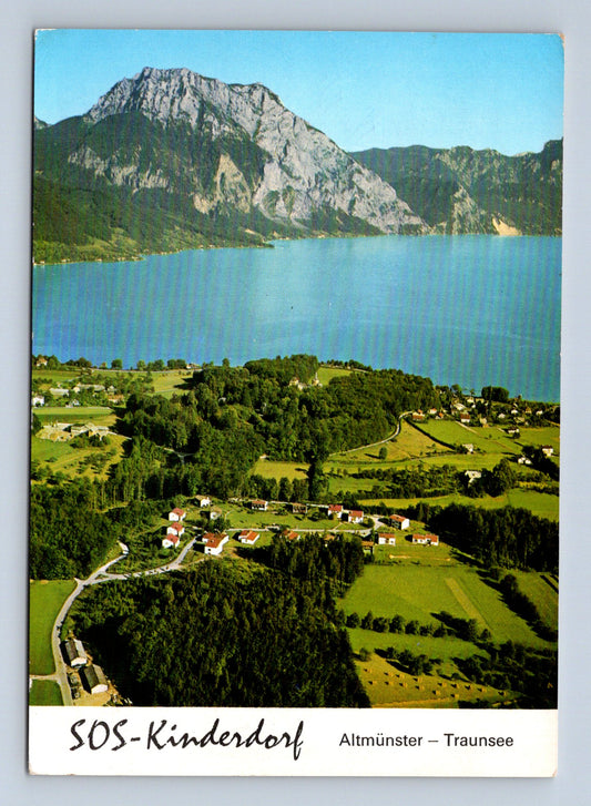 Pohlednice Rakousko Altmünster Traunsee SOS-Kinderdorf 1949 (M29437)