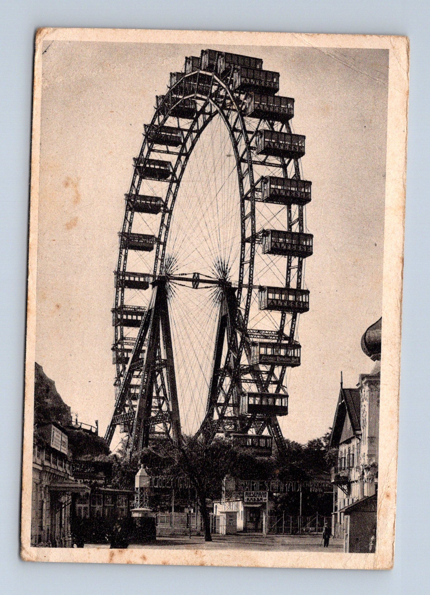Pohlednice Rakousko Vídeň Prater Riesenrad (M29444)