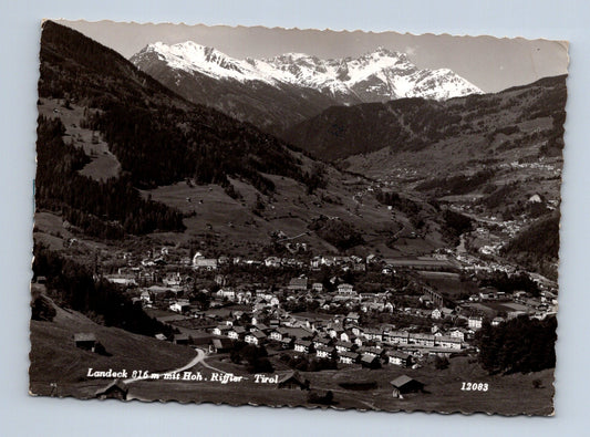 Pohlednice Rakousko Landeck s horami 1968 (M29452)