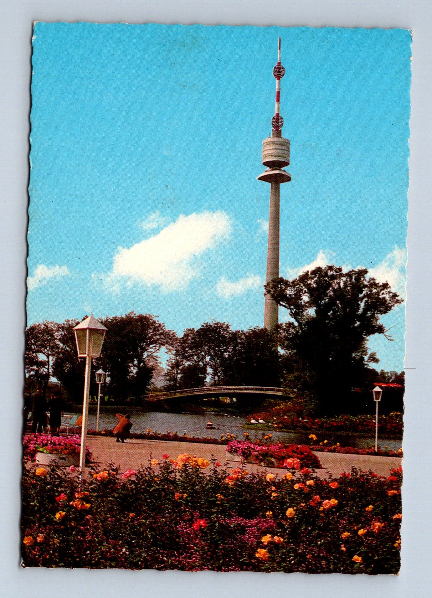Pohlednice Rakousko Vídeň Donauturm 1968 (M29458)