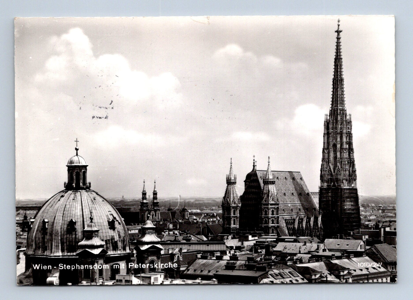 Pohlednice Rakousko Vídeň Stephansdom Peterskirche 1989 (M29464)