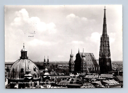 Pohlednice Rakousko Vídeň Stephansdom Peterskirche 1989 (M29464)